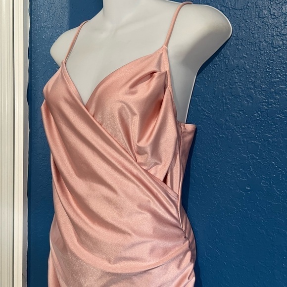 Blue blush blush dress size Large - Picture 2 of 3